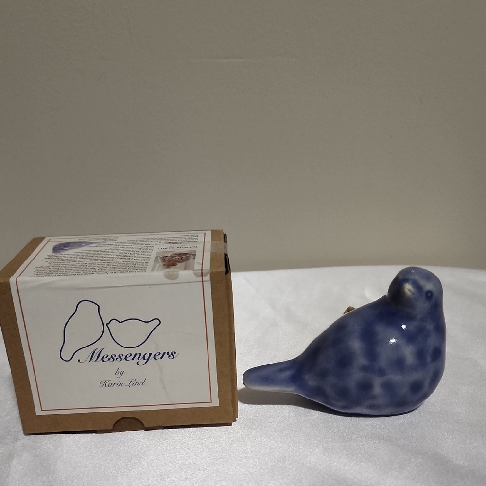 Messangers Blue Bird Figurine